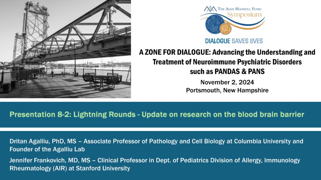 Presentation 8-B: Lightning Rounds - Update on Research on the Blood Brain Barrier